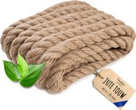 Creative Deco ALWO Sp. z o.o. Creatief Deco Jute Touw | 40m Lengte | 30mm Dikte | Bruin