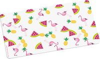 infinite by GEDA LABELS Flamingo ontbijtplank melamine, meerkleurig, 23,5 x 14 x 0,5 cm