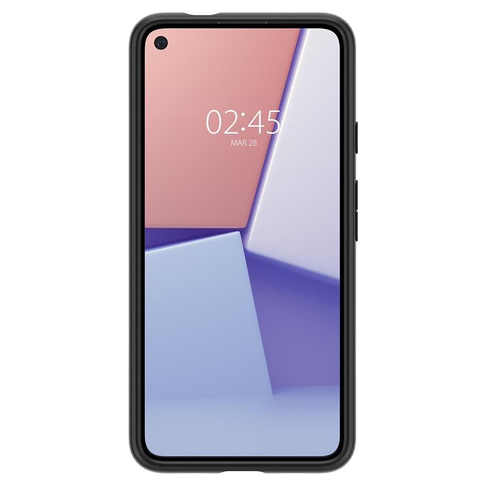 Spigen Ultra Hybrid Zwart Polycarbonaat, Thermoplastic polyurethaan (TPU) Pixel 4a (5G)