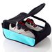 Golfschoenentas, Getfitsoo Golfschoenenzak, golfschoenentas, reisschoenentas, sporttas met ritssluiting (hemelsblauw)