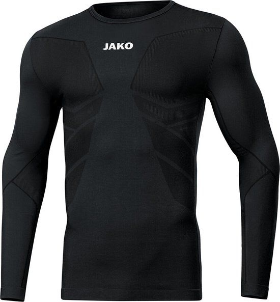 Jako - Longsleeve Comfort - Zwart - Maat M - Heren