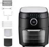 DSP KB2089 Airfryer Oven - Heteluchtfriteuse - 12 Liter - Zwart
