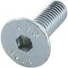 Vis M5x16mm tête conique