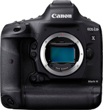 Canon EOS-1D X Mark III SLR Camera Body - 20.1MP, CMOS, 4K, Wi-Fi, Bluetooth, GPS - Black