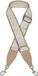 LIEBESKIND BERLIN Schouderriem Accessoires voor tassen Fancy Strap Sporty Logo Webbing Strap Warm Canvas Beige