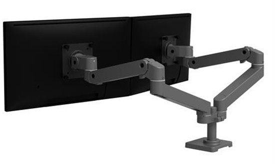 Ergotron LX Pro Series 45-686-293 flat panel bureau steun 68,6 cm (27") Donkergrijs