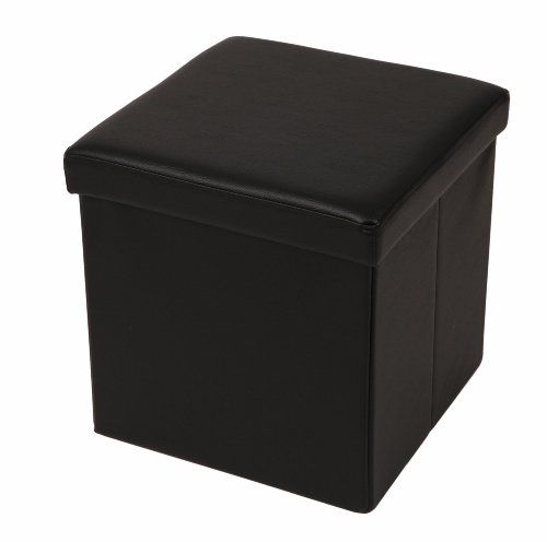 Echtwerk Zitkubus - 38 x 38 x 38 cm - Zwart