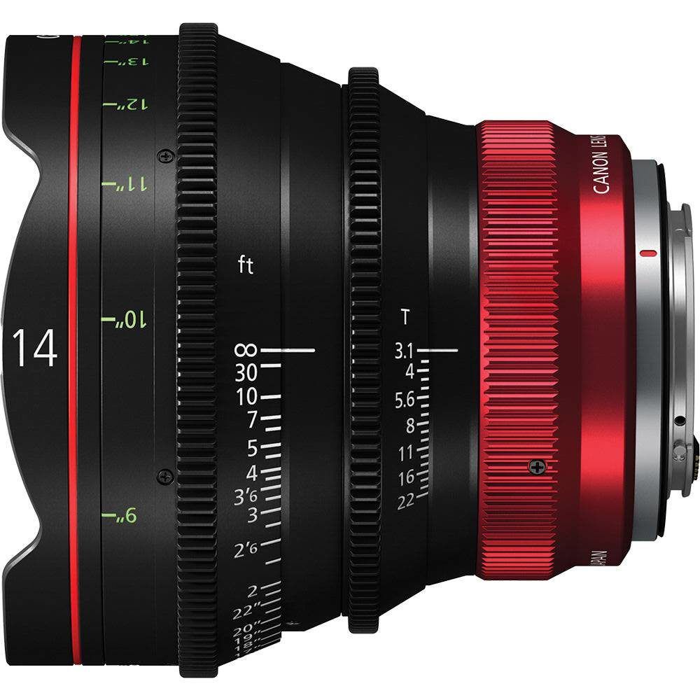 Canon CN-R 14mm T3.1 L F M Lens