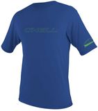 O'Neill Basic Sun UV-shirt Enfants Manches Courtes Bleu Foncé 128/134