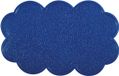 MSV Antislip Pads voor Douche en Badkuip – Set van 4 Antislip Stickers met Wolkendesign – Antislip Badmat Pads voor Veiligheid in de Badkamer – Blauw