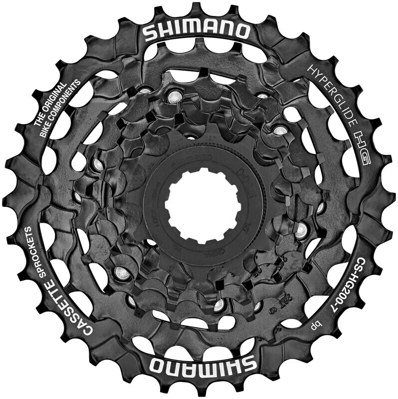 Shimano CS-HG200 Cassette 7-speed 12/14/16/18/21/21/26/32 tanden