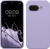 kwmobile telefoonhoesje geschikt voor Google Pixel 9a - Hoesje met siliconen coating - Smartphone case in lavendel