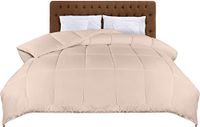 Utopia Bedding Lichtgewicht Dekbed 220x260 cm, Gewatteerd met Polyester Vulling, Zacht Zomerdekbed met Hoeklabels (Beige)