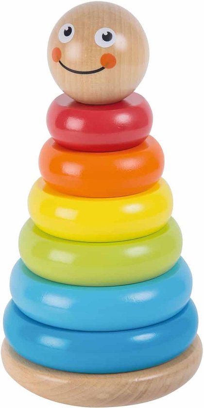 Jouéco Stapeltoren - Hout - 1+ jaar