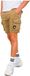 Alpha Industries Crew Patch Korte Broeken Bruin