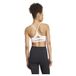 adidas Dames AeroReact Training Bra, WHITE, XS
