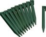 Nature 30x stuks Grondpennen van kunststof voor grasranden / borderranden groen 26,7 cm