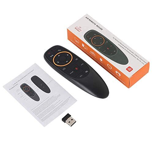 Socobeta Voice Controller Air-Mouse 2.4G Wireless Voice Air Mouse Toetsenbord Afstandsbediening met gyroscoop voor TV Box PC