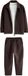 Next - Jongens - 3-delige set met net jasje, top en broek - Bruin