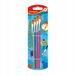 Merkloos Keyroad Kwasten Set - 4 stuks, mixkleuren, kunststof