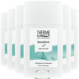 Therme Anti-Transpirant Sensitive Stick - 6 x 50 gr - Voordeelverpakking