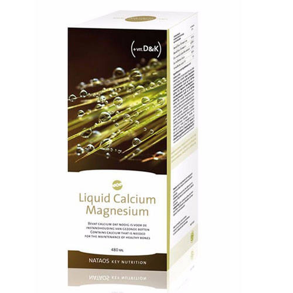 Ojibwa-De Roeck Nataos Key Nutrition Vloeibaar Calcium Magnesium 480 ml