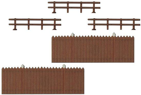 Busch & Müller BRETTERZAUNE H0 - 4001738060157