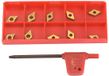 Allecto Premium - 10 pièces burins rotatifs avec plaquettes carbure US735