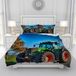 3D Tractor Parure de lit pour Enfants, 135 x 200 cm