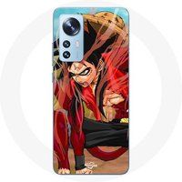 Maniacase Hoesje voor Xiaomi Mi 12 / 12X Luffy Gear 5 One Piece Manga Anime