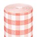 1 You Y YO Pre! 120 cm (20 ser.) Like linnen - Vichy' 70 g/m2 0,40 x 24 m rood Spunlace