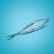 Beautytools.be Beautytools Ciseaux à ressort / Bord de coupe courbé (12 cm) - (NS-0874)
