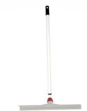 Betra Douchetrekker - vloertrekker - kunststof - wit - natuur rubber - B55 cm - Uitschuifbaar handvat wit - van 80 tot 130 cm