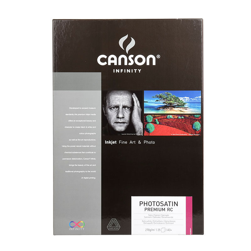 Canson PhotoSatin Premium RC 270g A3+ 25 vel