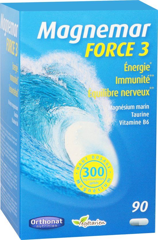 Orthonat Magnemar Force 3 Magnesium Capsules 90st