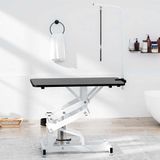vidaXL Table de toilettage hydraulique pour animaux de compagnie, chiens et chats