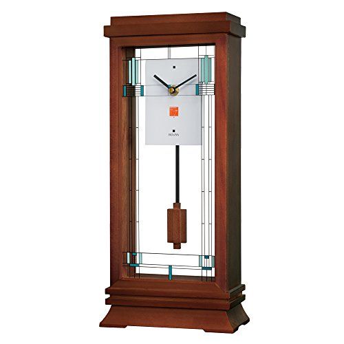 BULOVA Frank Lloyd Wright Willits Mantel Klok Model B1839