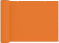 vidaXL Balkon Privacy Scherm 150 x 800 cm Stof met PU-coating Oranje