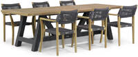 Lifestyle Garden Furniture Dallas/Trente 260 cm dining tuinset 7-delig