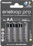 Panasonic eneloop pro - Batterie rechargeable - Batterie NiMH AA/Mignon - 4 pièces