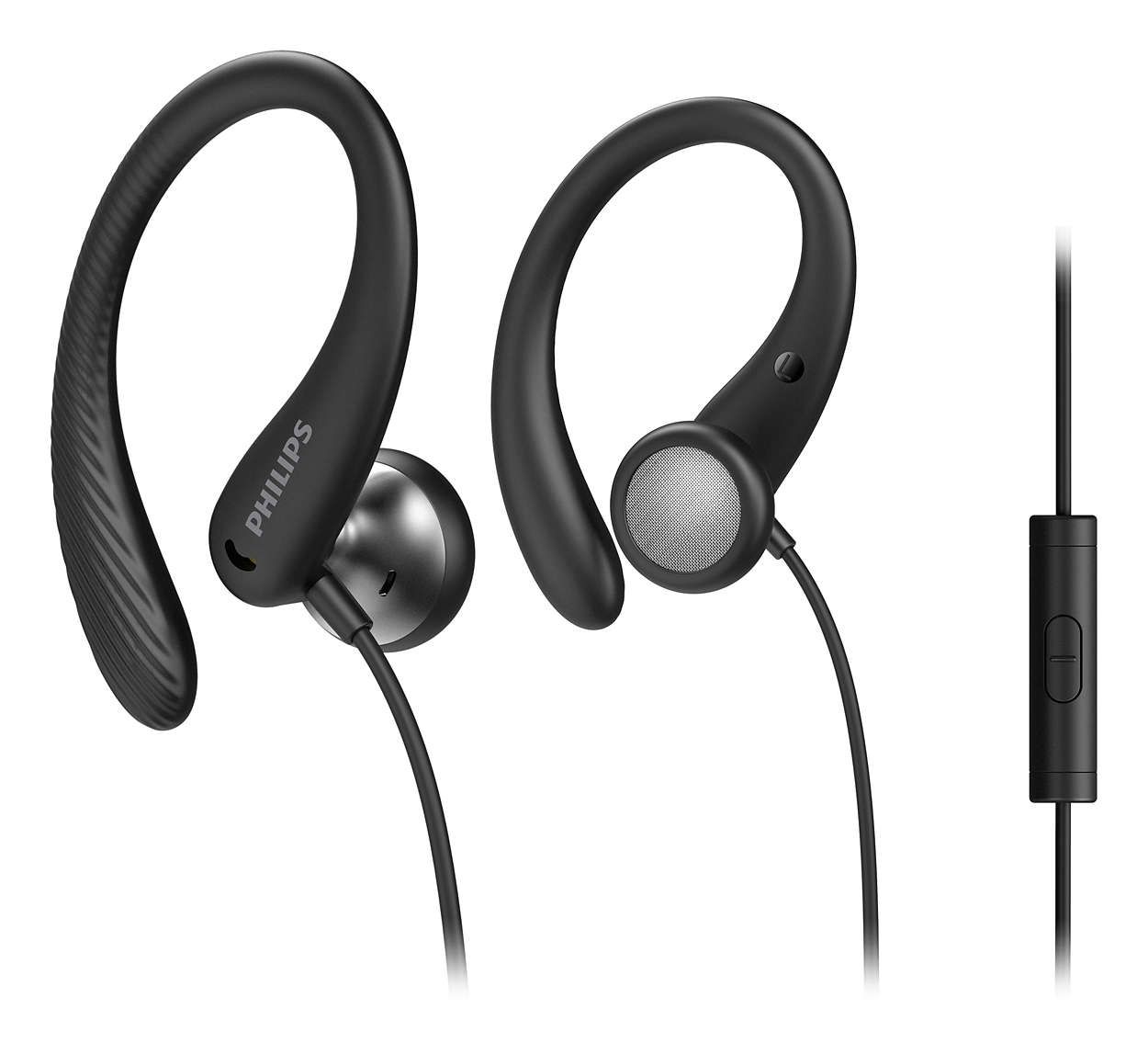 Philips Sound Philips TAA1105BK/00 - Bedrade In-ear Sport Headset - Zwart