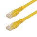 StarTech.com C6PATCH50YL Netwerkkabel Geel 15,2 m Cat6 U/UTP