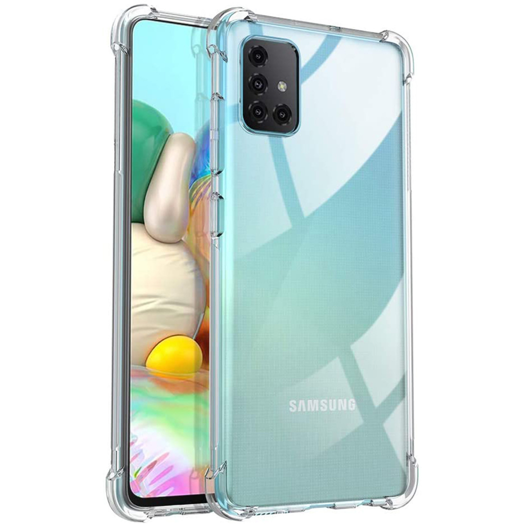 imoshion Shockproof Case Samsung Galaxy A71 hoesje - Transparant