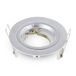 V-TAC VT-774-MG Spot LED encastrable - GU10 - IP20 - Gris métal
