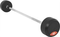 Gorilla Sports Vaste Halterstang - Gietijzer met Rubber Coating - 40 kg
