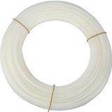 TRU COMPONENTS Tuyau d'air comprimé TC-14132988 PA12x9 blanc PA6 Blanc Diamètre intérieur : 9 mm 15 bar 100 m