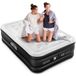 Merkloos Luchtbed Luchtmatras Logeerbed - 2 Personen - Zelfopblazend - 190 x 137 x 46 cm
