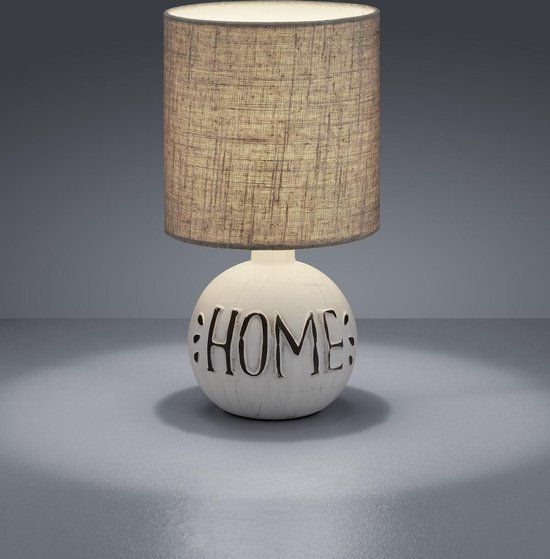 RL LIVE YOUR LIGHT Esna Tafellamp - Grijs - E14 - 40W - 320 lm - Ø16 cm