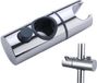 Unyqoos® Porte-pommeau de douche pivotant pour barres de 22 mm avec installation facile