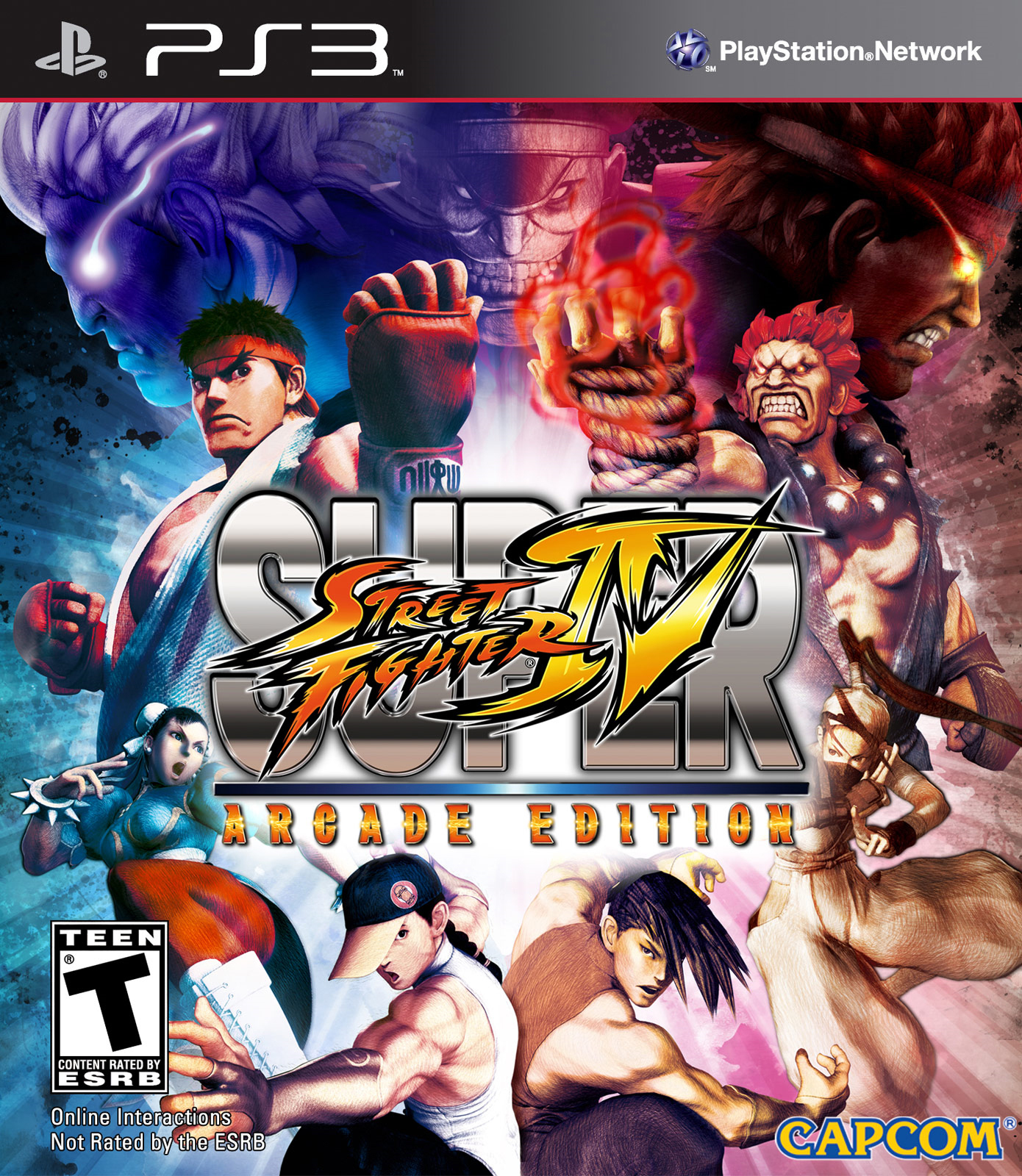 Capcom Super Street Fighter IV Arcade Edition PlayStation 3